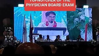 MESSAGE OF THE TOPNOTCHER OF THE PHYSICIAN BOARD EXAM SM LANANG DCdavao philippines smdavao [upl. by Htebaile]