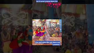 Day 8 navratri program Merta Cityyoutubeshorts shots viralvideo [upl. by Neerod577]