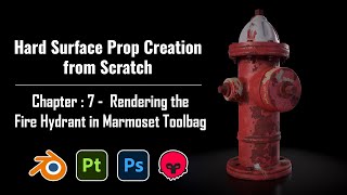 Hard Surface Prop Creation  Chapter 7  Rendering in Marmoset Toolbag [upl. by Ennybor]