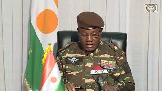 Coup dÉtat au Niger  le général Tchiani officialise sa prise du pouvoir [upl. by Mohammed]