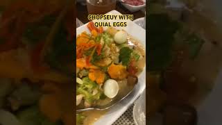 CHOPSEUY WITH QUAIL EGGS PANLASANG PINOY chopsuey quaileggs pinoydish ulam food foodshorts [upl. by Sajovich]