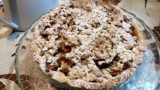 CROSTATA DI MELE DI ZIA CRISTIANA IN 7’  CRICUCINA [upl. by Lorette]