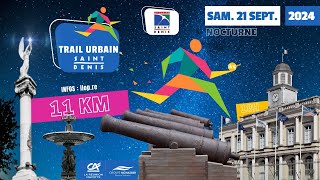 TRAIL URBAIN DE SAINT DENIS 2024 [upl. by Ahseikan]