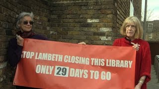 Libraries in London are under threat from closure and face being turned into gyms [upl. by Enelam]