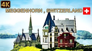 Meggenhorn Switzerland  Walking tour 4K  Discovering Serenity Along Lake Lucerne [upl. by Johannah]