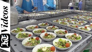 Inside the kitchen of Emirates Airline the world’s largest flying restaurant [upl. by Argent782]