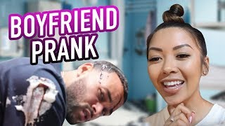 Pranking My Boyfriend While He Sleeps  Liane V [upl. by Corrie42]