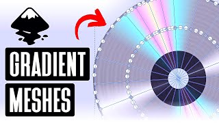 How To Create Gradient Meshes In Inkscape [upl. by Lawrenson]