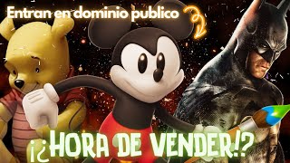 Disney y DC pierden personajes al Dominio Publico ¡¿Ya podemos vender cosas de ellos [upl. by Olli]