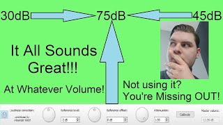 Loudness Correction in Equaliser APO  Natural Sounding Audio [upl. by Nauhs]