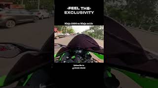 Kawasaki Ninja zx10r attitude boy reaction to stunt ☠️ [upl. by Amias]