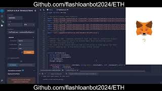 ETHEREUM FLASHLOAN ARBITRAGE 2024 Tutorial [upl. by Eiralih]