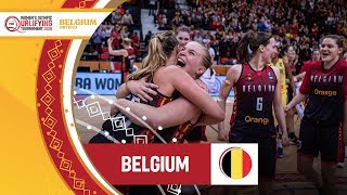 Story of Belgium qualifying for the Olympics  FIBA Womens Olympic Qualifying Tournament 2020 [upl. by Iona]