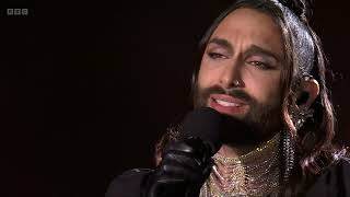 Conchita Wurst Performs at the Big Eurovision Welcome [upl. by Ewart]