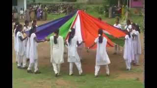 zphs rambilli saree drill on 15 august [upl. by Colton]