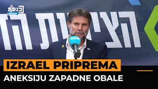 Izraelski ministar krajnje desnice naredio pripreme za aneksiju Zapadne obale [upl. by Giacomo]