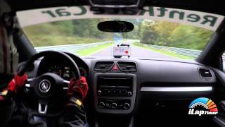 Nurburgring Nordschleife with iLapTimer  GPS Lap Timer amp Data Logger [upl. by Ahsatsana]