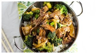 TakeoutStyle Beef and Broccoli  Cooking Video Episode 9  Honest amp Tasty [upl. by Nap]