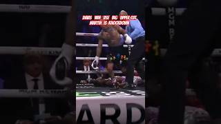 Davis Win Use Big Uppercut shortsviral shortsfeed boxing shortsyoutube shortvideo shorts [upl. by Kcirttap]