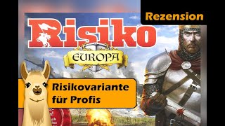 Risiko Europa Brettspiel  Anleitung amp Rezension  SpieLama [upl. by Clymer]