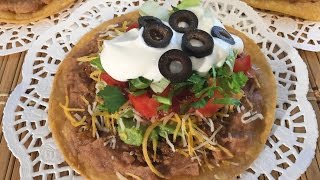 How To Make TostadasMexican Food Recipes [upl. by Aticilef973]