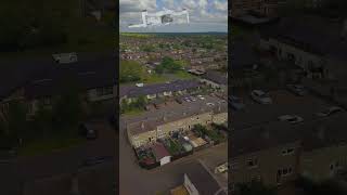 New Hubsan Zino Mini SE White Vertical 4k Footage over England shorts 43 [upl. by Om]