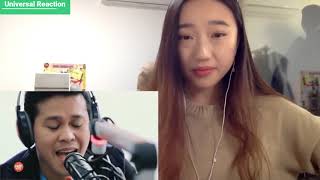 Marcelito Pomoy sings Power of Love Reaction Mashup ll [upl. by Idnahc]