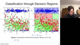 54 Classification With Decision Regions UvA  Machine Learning 1  2020 [upl. by Hgielhsa797]