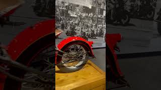 Stunning 1932 Harley Davidson Motorcycle at Barber Vintage Motorsports Museum motorcyles shorts [upl. by Atilal]