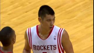 Jeremy Lin  TNTovertime sidelights vs Blazers 林書豪場上花絮 Apr302014 [upl. by Eintrok]