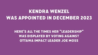 Kendra Wenzels Voting Record for District 6 [upl. by Llorre]