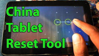 How to Hard Reset China Tablet By Software  Unlock Pattern Lock Via Reset Tool Easy Guide [upl. by Aamsa]