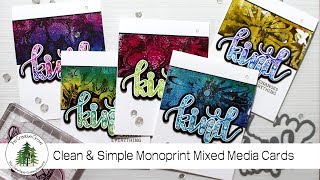 How to Create Quick Cards with Layered Backgrounds amp Dies [upl. by Yael]