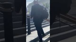 Dan Crenshaw Trips Reporter Asking About His Support For The War Industry [upl. by Enenej179]