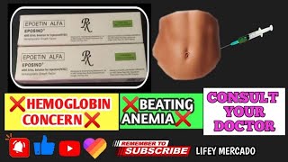 VLOG 37 PAANO MAG INJECT NG EPOSINO  EPOETIN ALFA  IMPORTANTE BA ITO  BEATING ANEMIA [upl. by Naggem782]