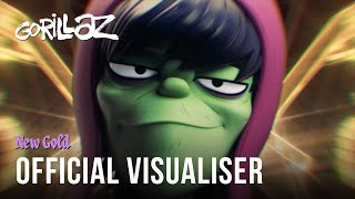 Gorillaz  New Gold ft Tame Impala amp Bootie Brown Official Visualiser [upl. by Curtis238]