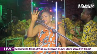 Aimée HOVINOU et son Orchestre à MIWA CITY Ouidah Vidéo Complète [upl. by Hephzipa]