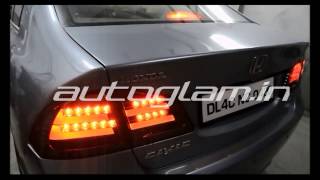 Honda Civic  BMW Style  LED Taillights  AGHCTL609  Autoglam [upl. by Brouwer]