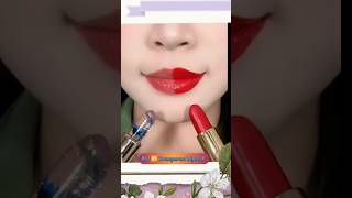 Red❤️🆚Pink💖  Transparent flower jelly lipstick review🌺🥀 trandingsong viralshort [upl. by Wait554]