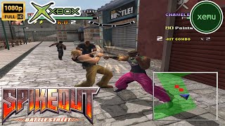 Spikeout Battle Street Xbox HD Gameplay Xemu [upl. by Deery691]