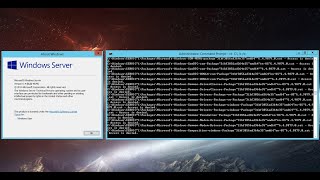 Destroying Windows Server 2016 Build 9879 [upl. by Eislek842]