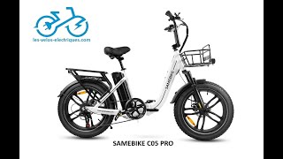 Vélo électrique Samebike C05 PRO [upl. by Allerym830]