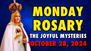 ROSARY MONDAY 💙 JOYFUL MYSTERIES OF THE ROSARY 💙 HOLY ROSARY OCTOBER 28 2024 [upl. by Iva]