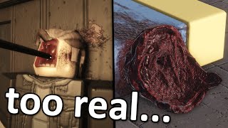 this NEW roblox GORE horror game is TOO SCARY [upl. by Wall]