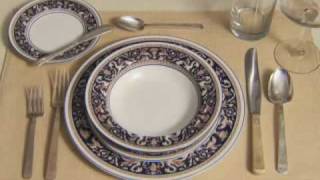 How To Set a Formal Table Setting [upl. by Alphonsa]