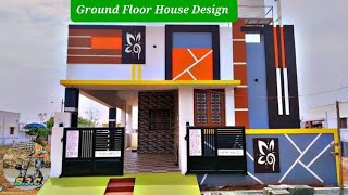 Ground Floor House Design House Front Exterior Design Elevation Design [upl. by Gnot]