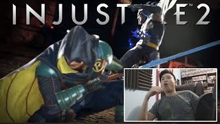 Injustice 2  Robin Gameplay Trailer REACTION [upl. by Alejna]