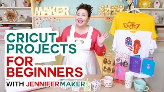 Cricut Projects for Beginners  Easy Ideas amp Tutorials [upl. by Ahseik177]