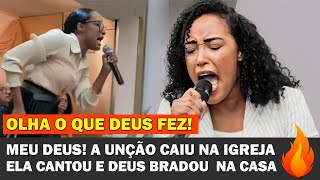 Sulamita Alves Cantou Medley Maranata e Deus derramou a unção na igreja Foi forte [upl. by Jeanne]