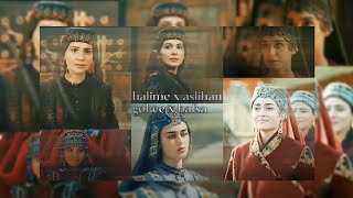 most used scene of halime x hafsa x aslihan x gokce 🔥❤️‍🔥👑💖 [upl. by Loni]